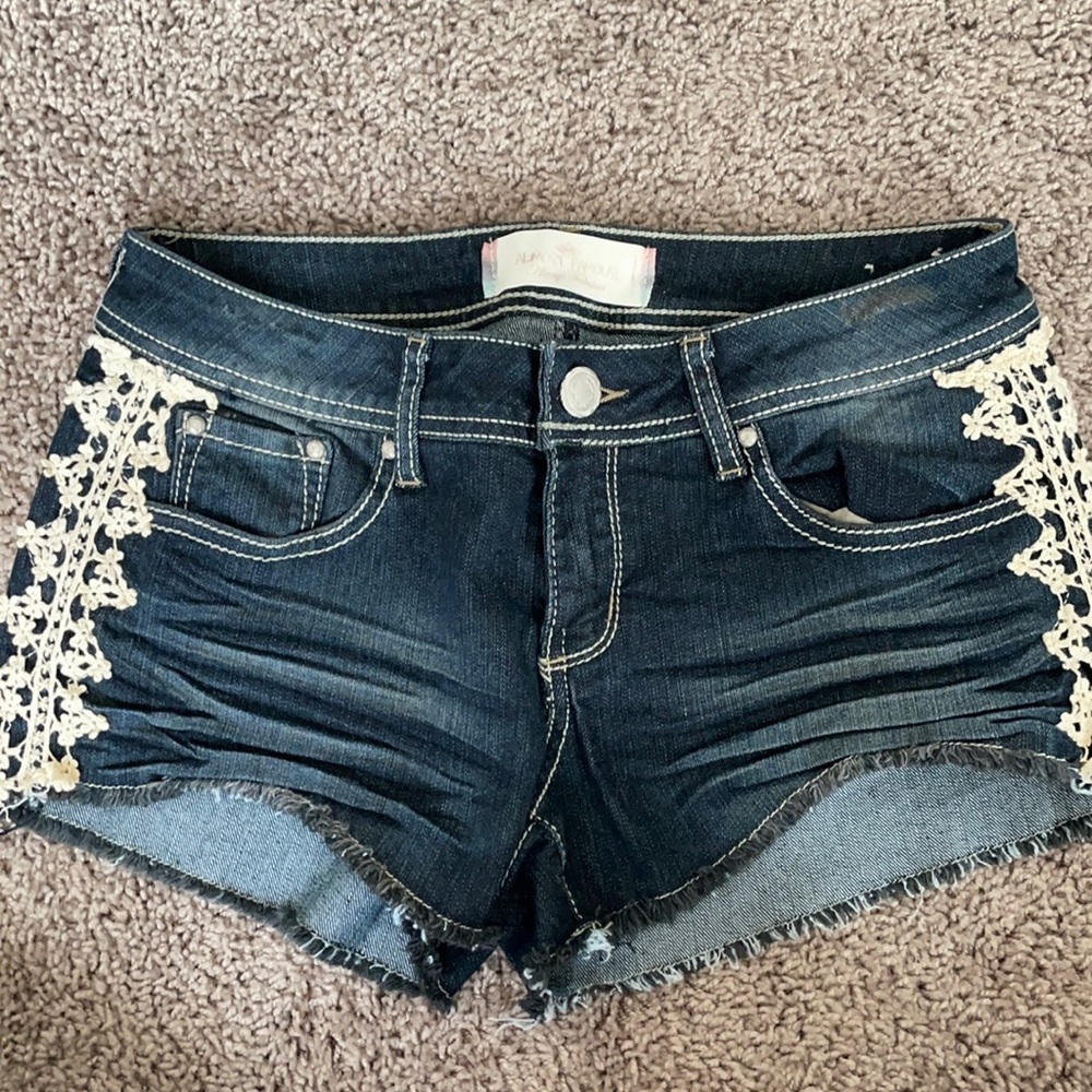 Almost Famous stretch Jean shorts |5|